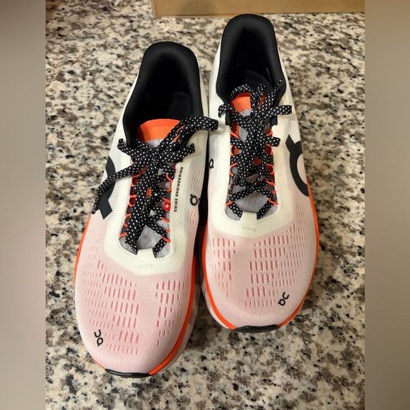 Brand New, Never Worn - On Running Women's Orange and Black Sneakers - Picture 1 of 5